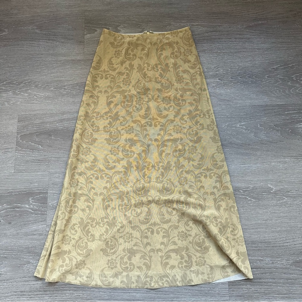 WeWoreWhat Baroque Paisley Print Midi Skirt